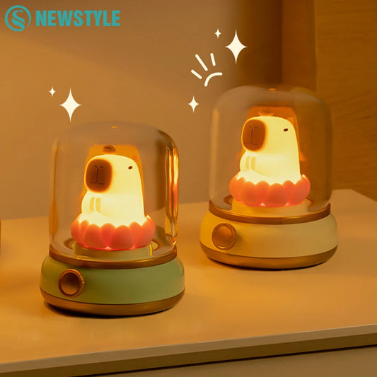 Cute Capybara Kerosene Sleeping Night Lights